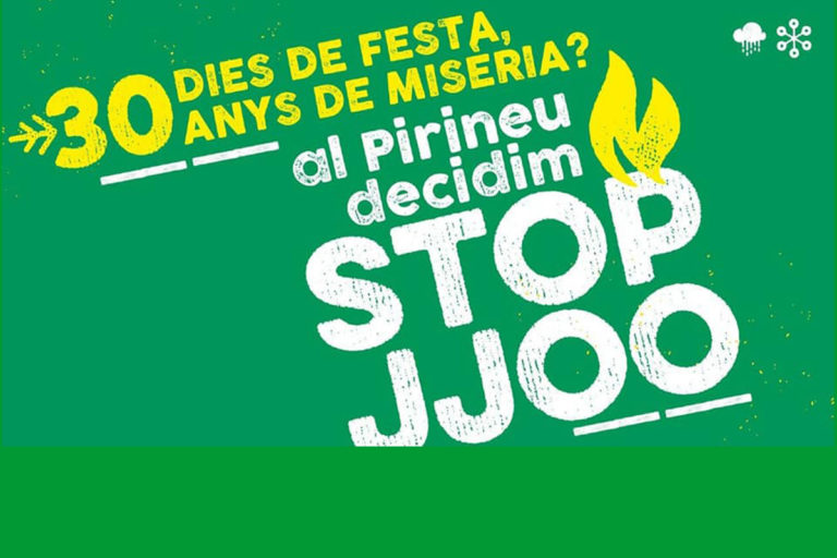 STOP JJOO denuncia els intents del govern de validar la voluntat popular amb enquestes amanides