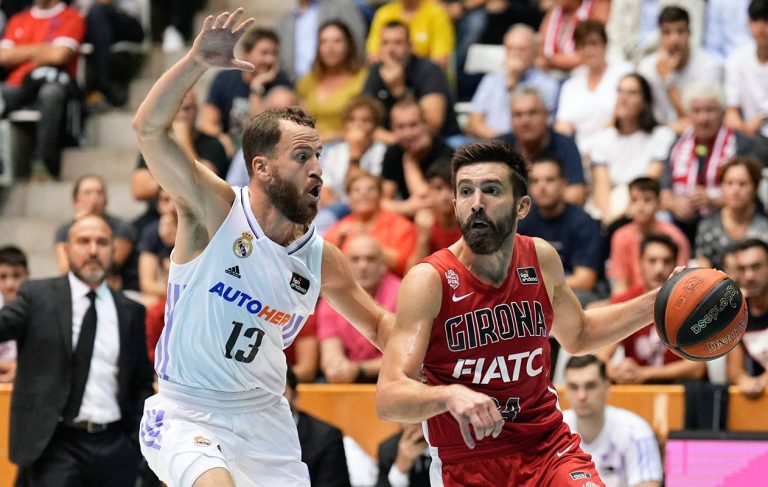 El Girona planta batalla als blancs que vencen (88-94) per l’efectivitat en els triples