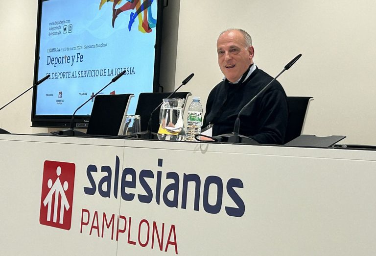 “Deporte y Fe” la surrealista conferència del ponent Javier Tebas